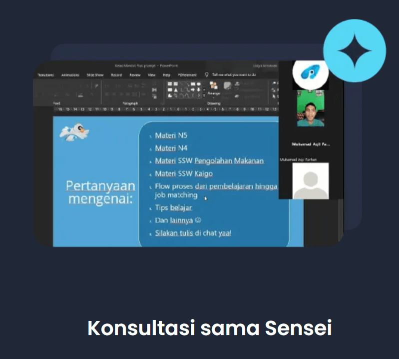 Konsultasi sama Sensei