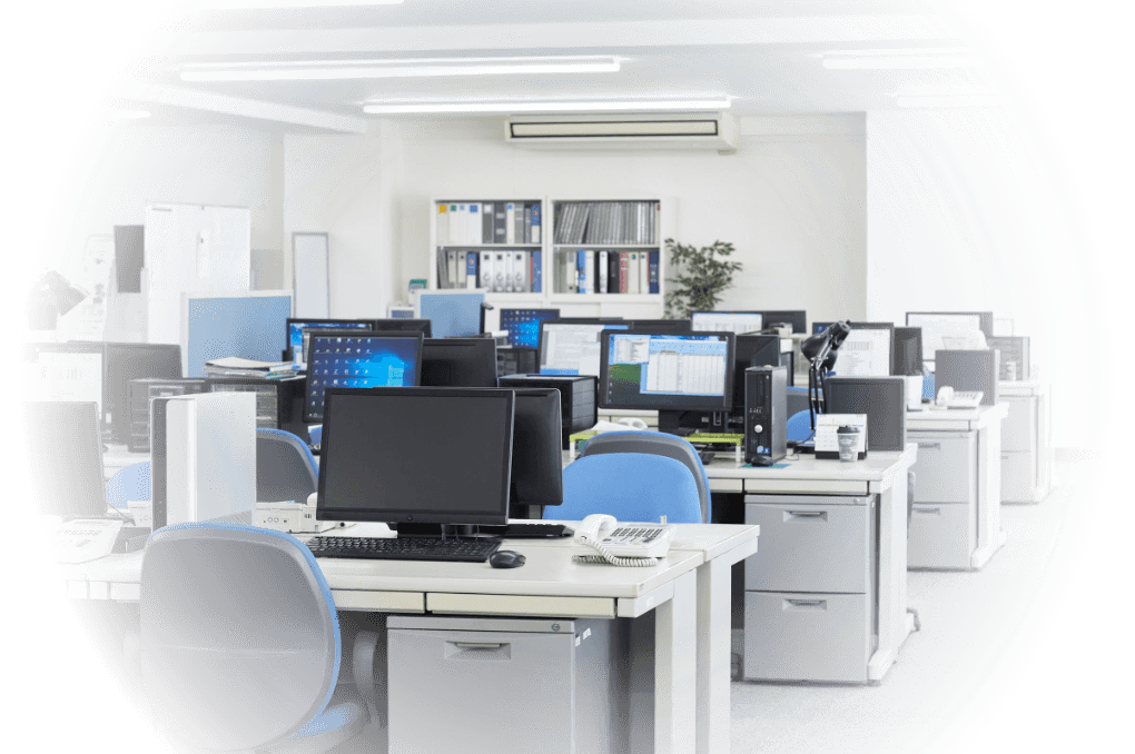 Ruang kerja kantor sebagai ilustrasi bidang profesional