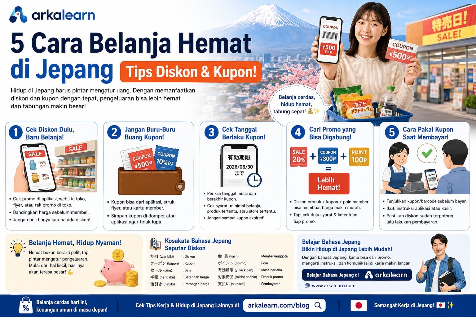 5 Cara Belanja Hemat di Jepang Tips Diskon & Kupon