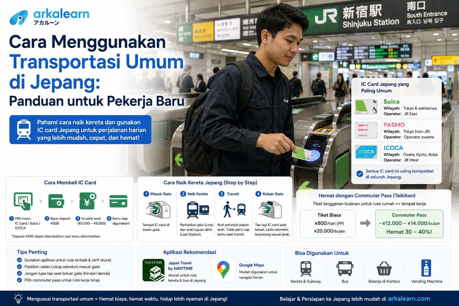 Cara Menggunakan Transportasi Umum di Jepang Panduan untuk Pekerja Baru